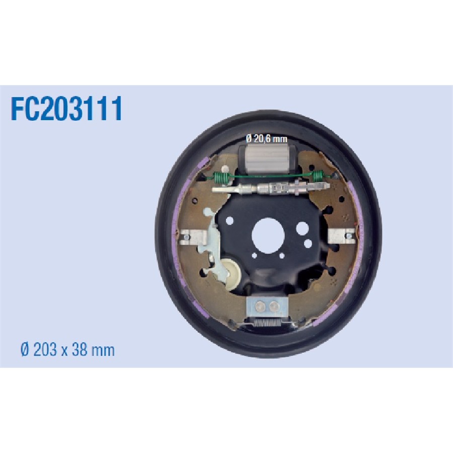 Kit freni tamburo ATE FC203111