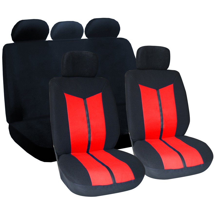 Set coprisedili auto completo GTI Grace rosso