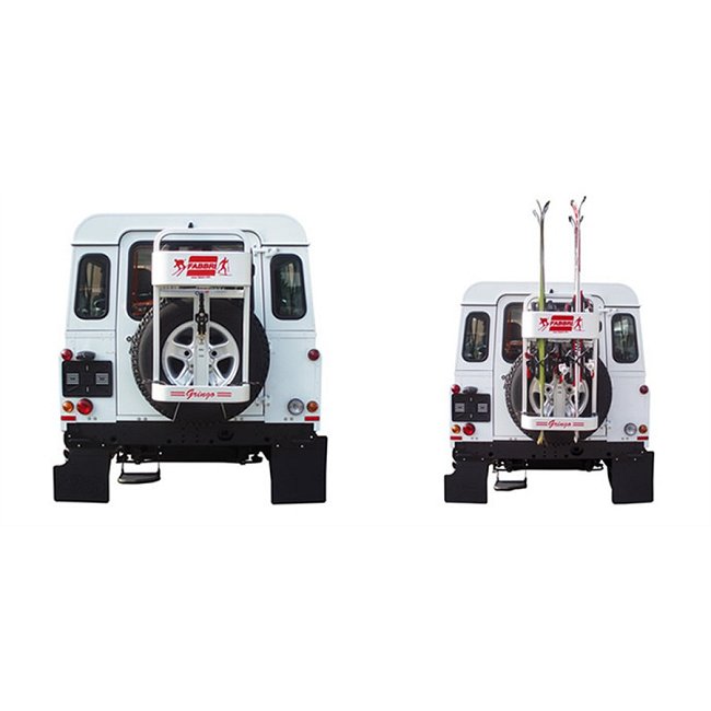 Kit Conversion Fabbri Gringo - Support Ski Et Snowboard Optionnel Pour Barres De Toit