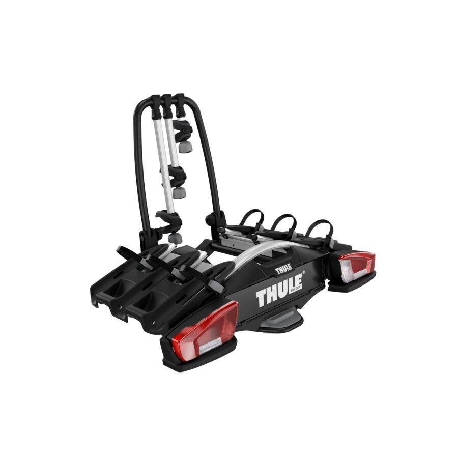 Portabici gancio traino pieghevole THULE VeloCompact 926 per 3 bici