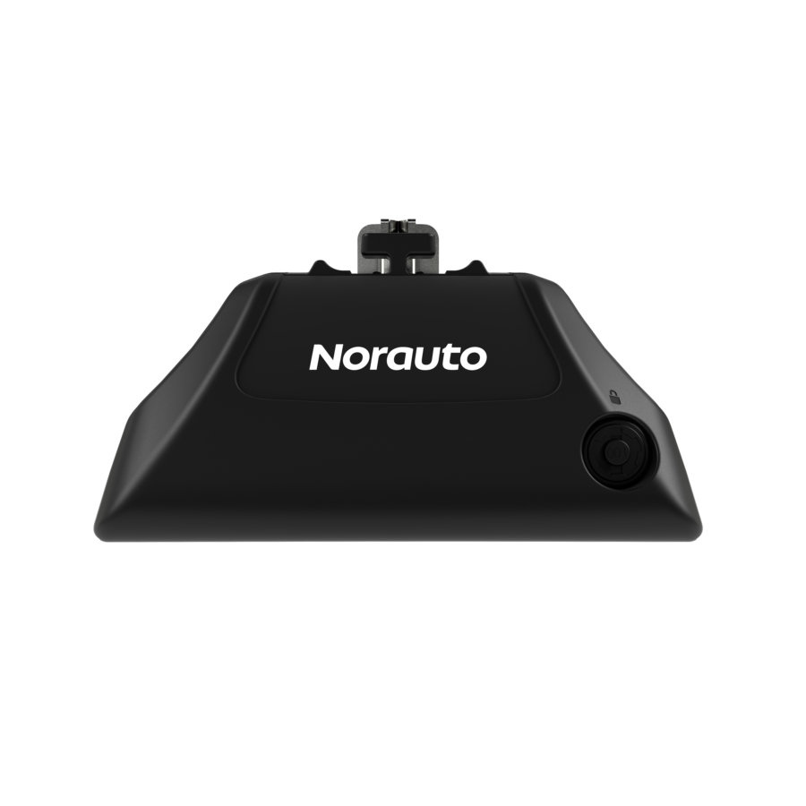 4 piedi per barra da tetto su veicoli con barre longitudinali integrate Norauto 1000