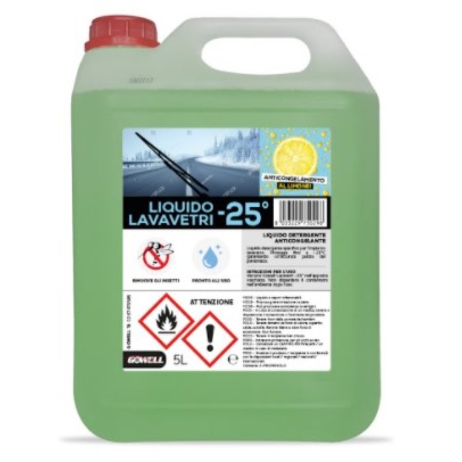 Lavavetro inverno limone -25° 5 L