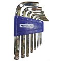 Set di 8 chiavi Torx a testa sferica NORAUTO