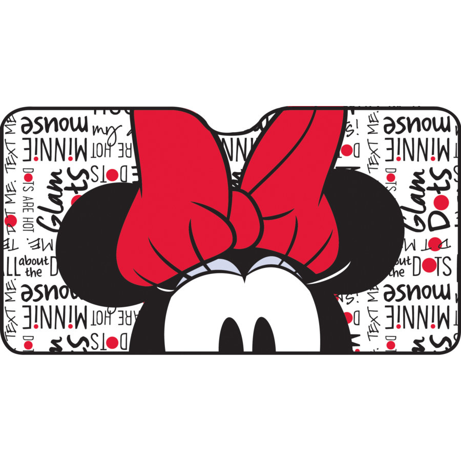 1 parasole per parabrezza Topolino e Minnie 130 x 70 cm