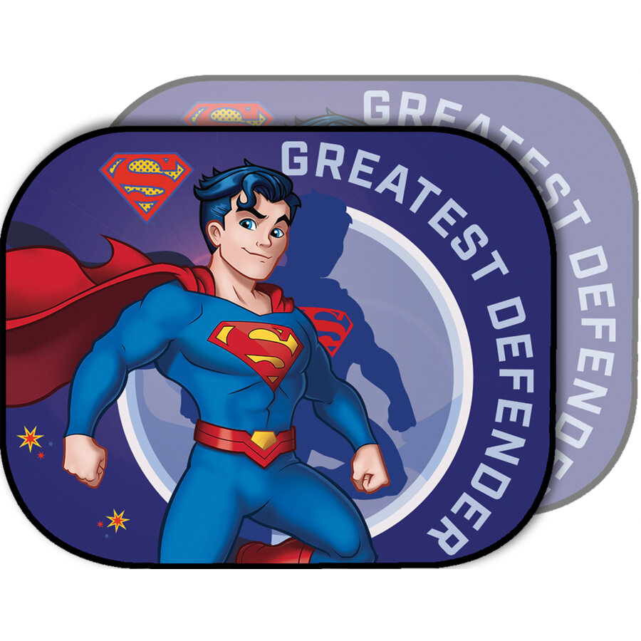2 parasole laterali Superman - 44 x 35 cm