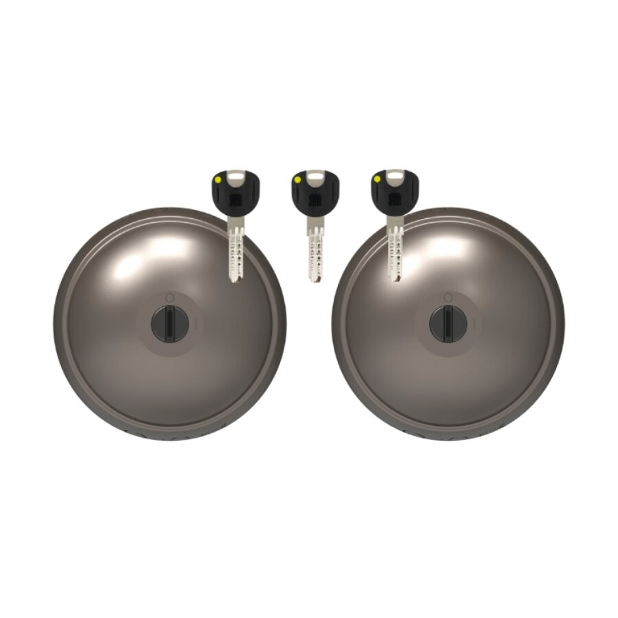 Lucchetto furgone MERONI Ufo³ Neo Comfort 2 pezzi