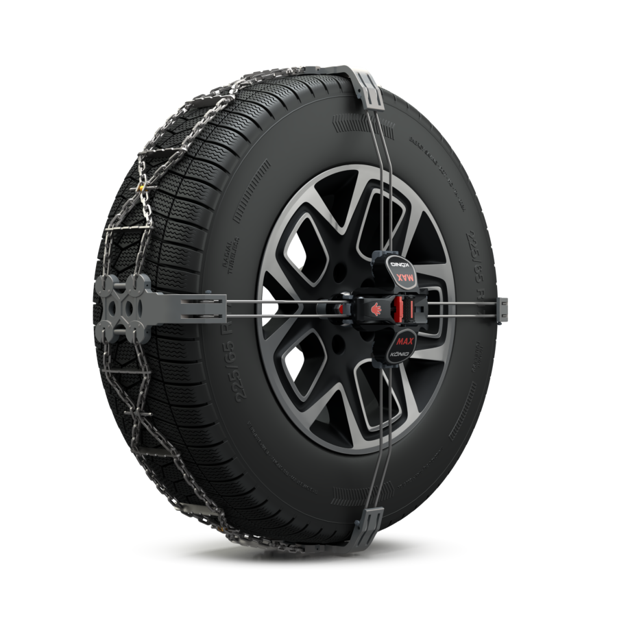 2 Catene da neve composite frontali KONIG K-SUMMIT MAX K44