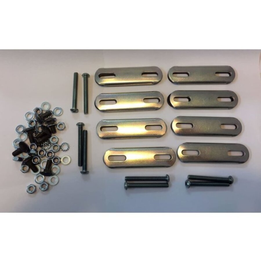 Adattatore per barre da tetto fino a 60 mm per montaggio portasci FABBRI ALUSKI