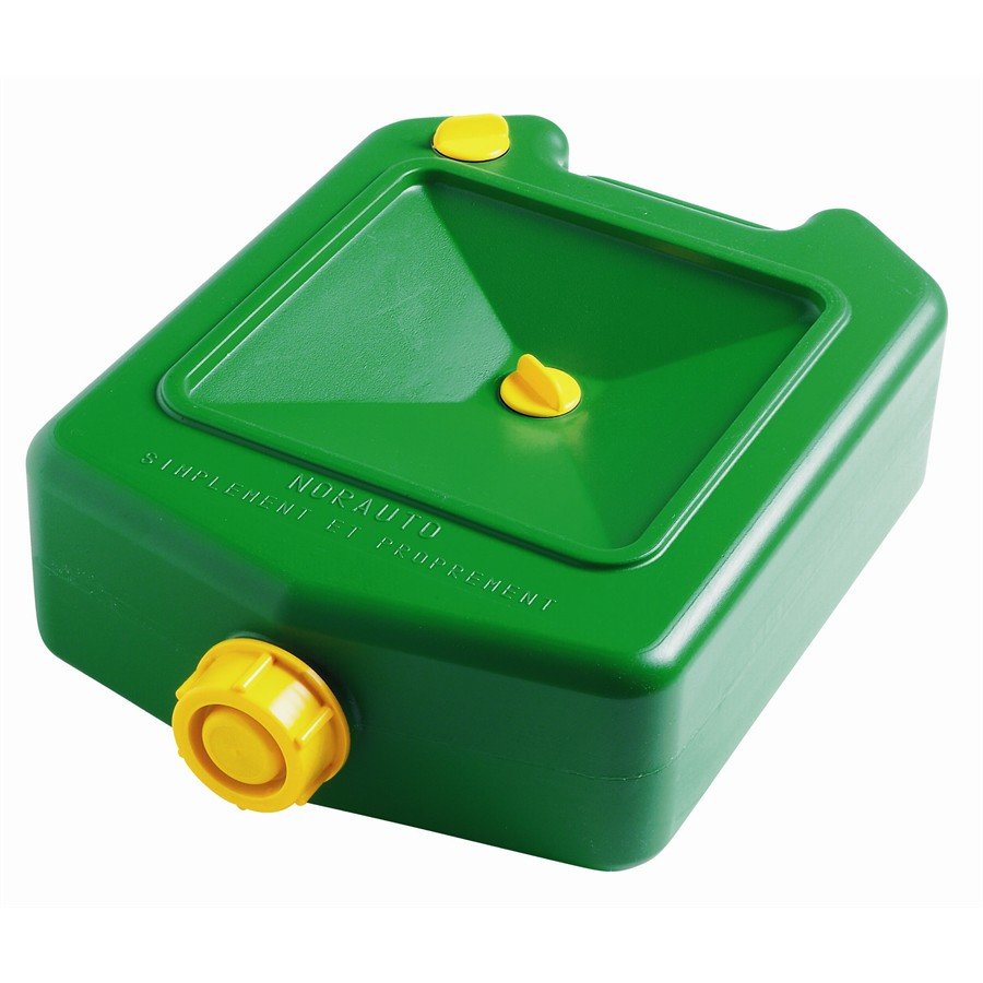 Tanica verde in PVC per il cambio dell’olio – 6 l