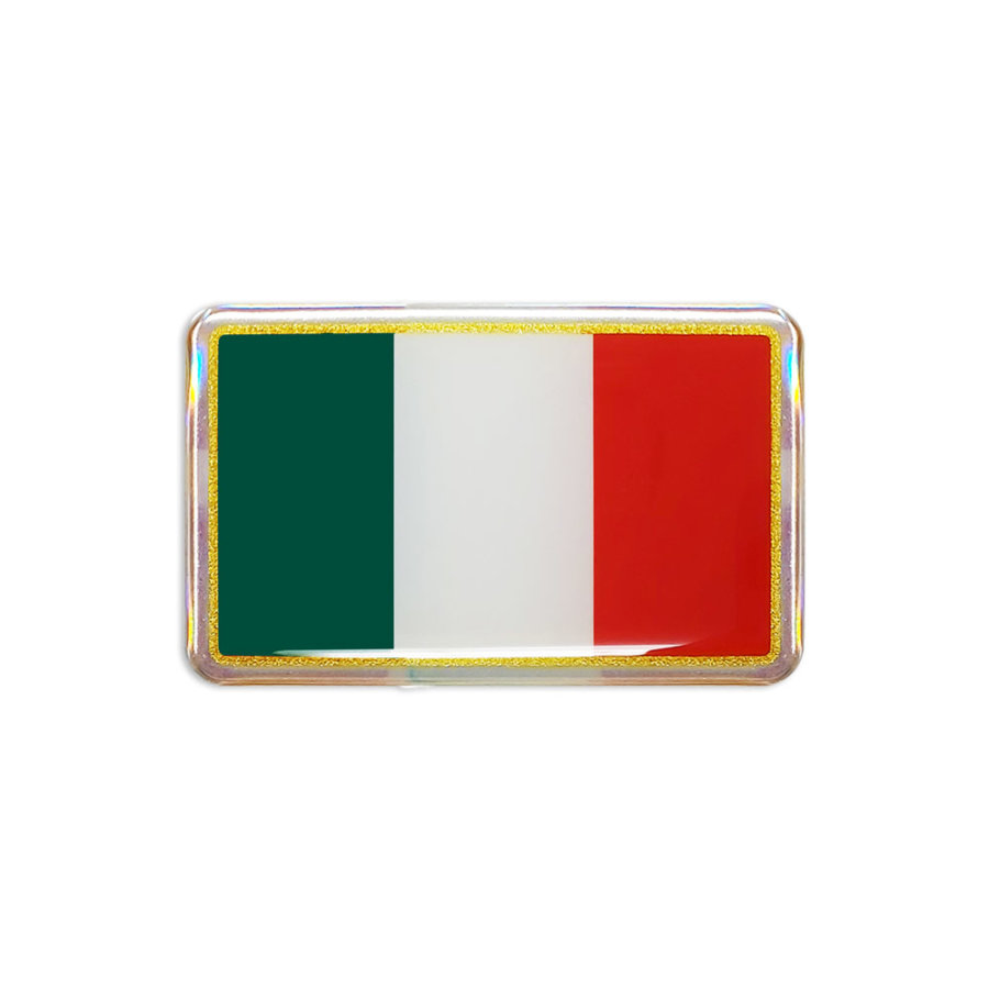 Sticker adesivo 3D 4R, targhetta bandiera italia - Norauto