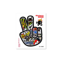 Adesivi sticker bomb saluto bikers 4R - Norauto