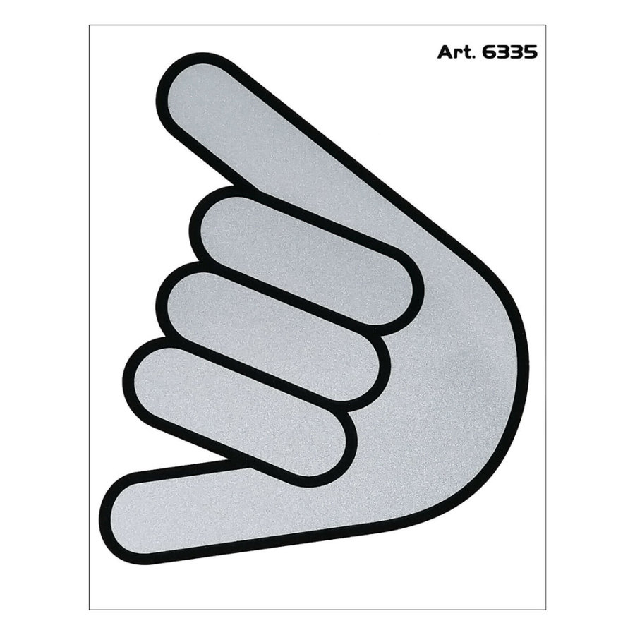 Adesivi stickers mano telefono 4R