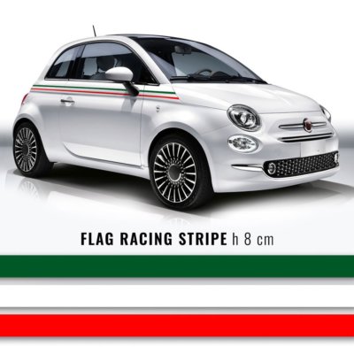 Stripes strisce adesive per auto 4R, tricolore Italia - Norauto