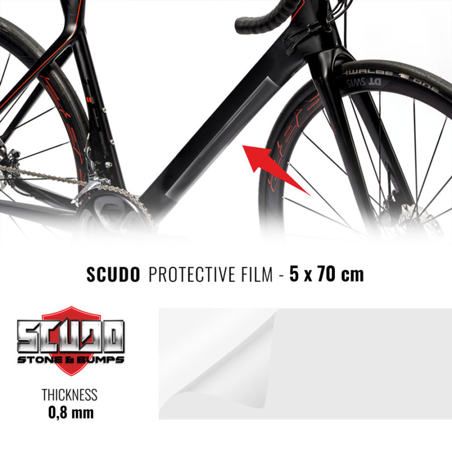 Nastro adesivo scudo per protezione telaio bici 4R