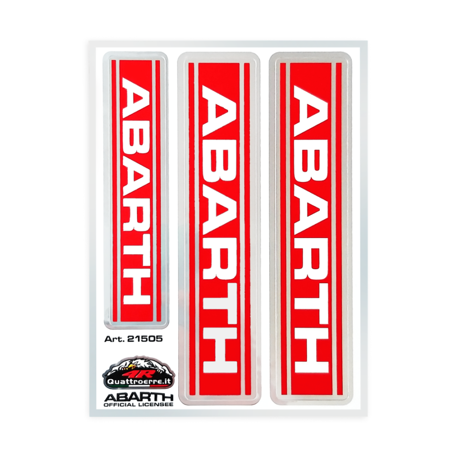 Stripes striscia adesiva 4R tricolore Italia per cruscotto Fiat 500 Abarth  - Norauto