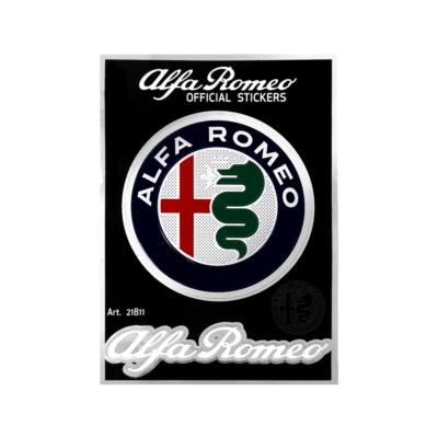 Adesivi 4R ufficiali Alfa Romeo 1 logo 1 scritta - Norauto