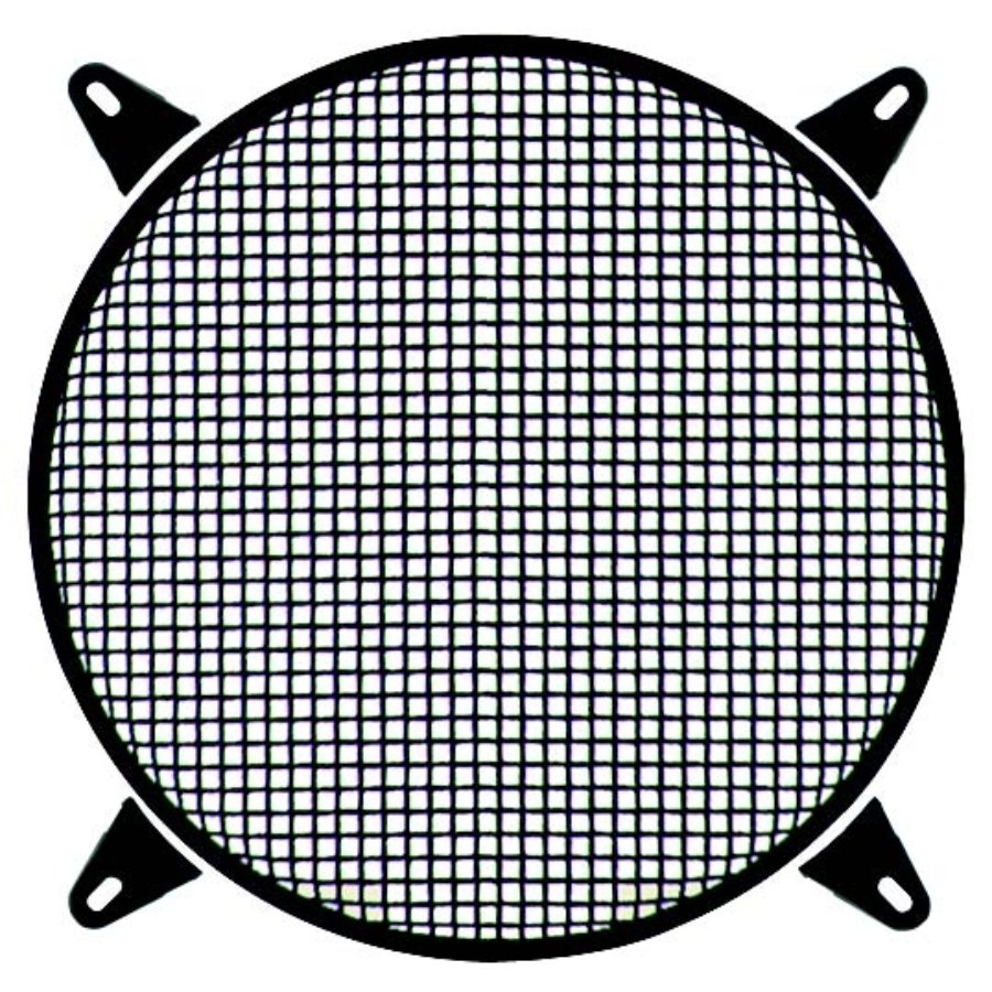 Griglia tonda per woofer Ø250 mm in acciaio PHONOCAR REF. 03025