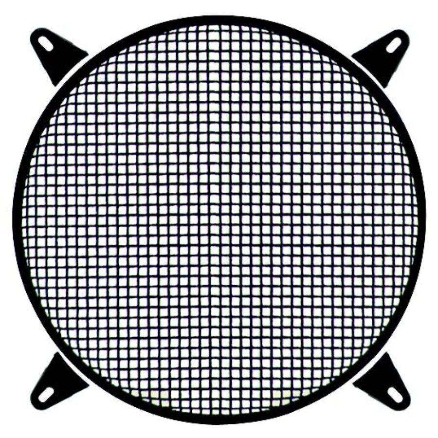 Griglia tonda per woofer Ø300 mm in acciaio PHONOCAR REF. 03030