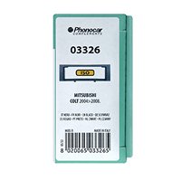 Telaio Adattatore 1 DIN Per Autoradio – Compatibile Con Mitsubishi Colt 2004-2008, In Plastica Grigia, Per Montaggio Standard