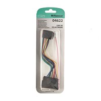 2 Pezzi Adattatore ISO Autoradio 2×8 Pin – Connettore Universale Per Alimentazione E Altoparlanti, Compatibile Con Fiat, Opel, Ford, Renault E Aftermarket