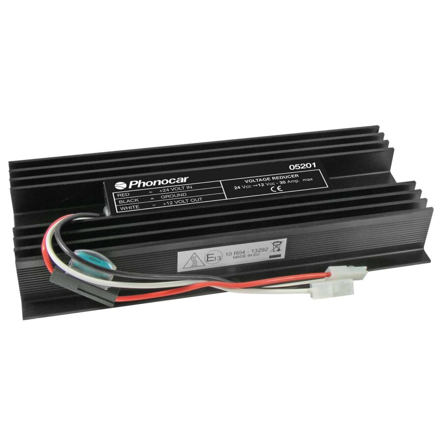 Alimentatore/Riduttore Di Tensione VOLT DC PRO 600 24/12V 45A - Uscita 13.8V DC 40A, Per CB Radio, GPS E Autoradio