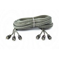 TNP - Cavo coassiale audio digitale RCA composito video (25 piedi) placcato oro doppio schermato RCA a RCA maschio connettori AV cavo cavo spina per S/PDIF Home Theater, HDTV e sistemi Hi-Fi