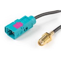 Adattatore Antenna Fakra Doppia Maschio A Femmina Per Autoradio Aftermarket | Cavo 25 Cm Per Volkswagen (VW)