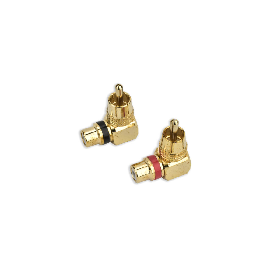 Connettore RCA a 90° PHONOCAR
