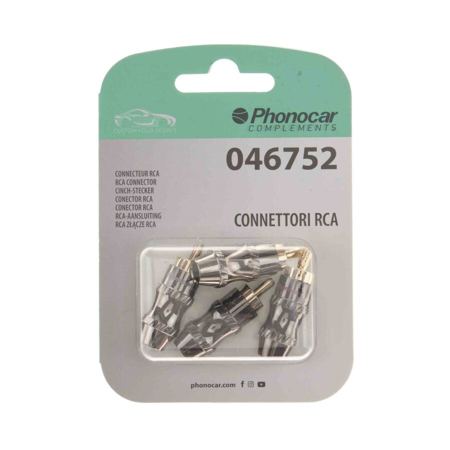 Connettore coassiale RCA PHONOCAR