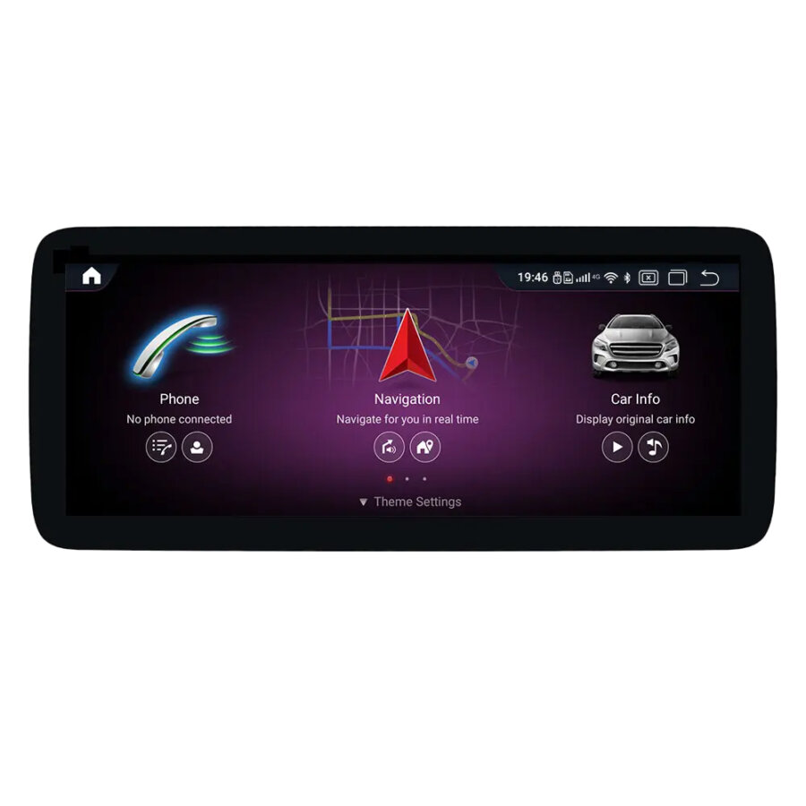 Autoradio RETROFIT ANDROID 13 - SNAPDRAGON 665 - 64 GB -MERCEDES C 11>14 - PHONOCAR