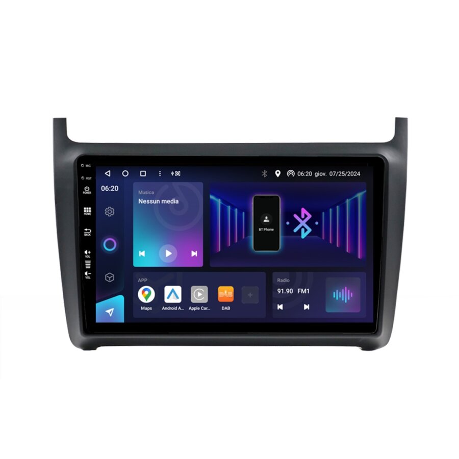Autoradio CUSTOMFIT 9,0"GOLF-POLO 12>17 DAB+ CP AA QLED 8C HDMI - PHONOCAR