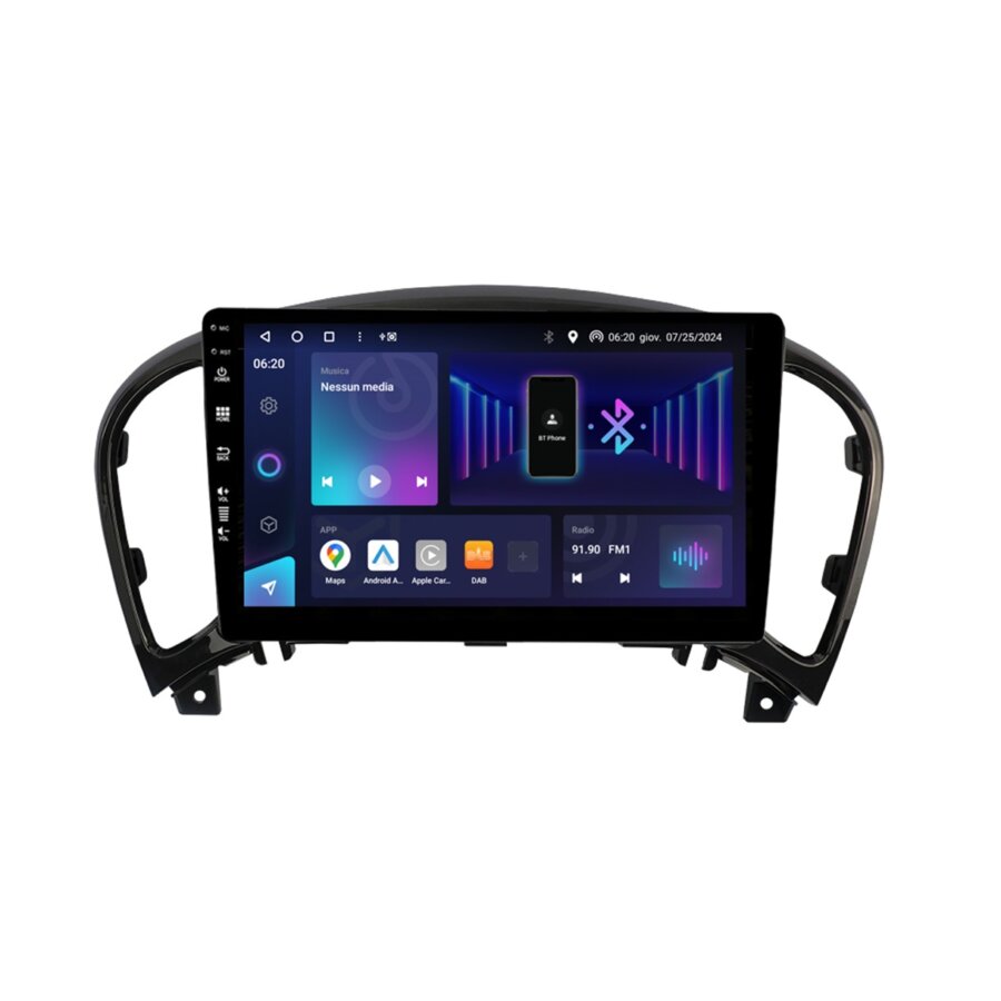 Autoradio CUSTOMFIT 9,0"JUKE 10>19 CP AA DAB+ QLED 8C HDMI - PHONOCAR
