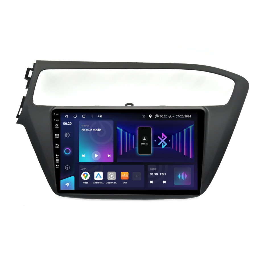 Autoradio CUSTOMFIT 9,0"HYUND.I20 14>20 DAB+ QLED 8C HDMI - PHONOCAR