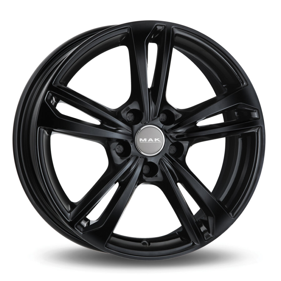 Cerchi in lega MAK EMBLEMA 7x17 4x100 ET35 Nero brillante