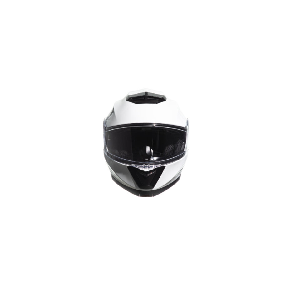Casco modulare JFM bianco lucido taglia L