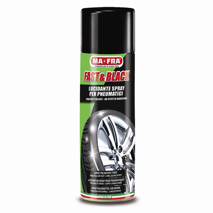 Spray nero gomme MAFRA Fast&Black 500ml - Norauto