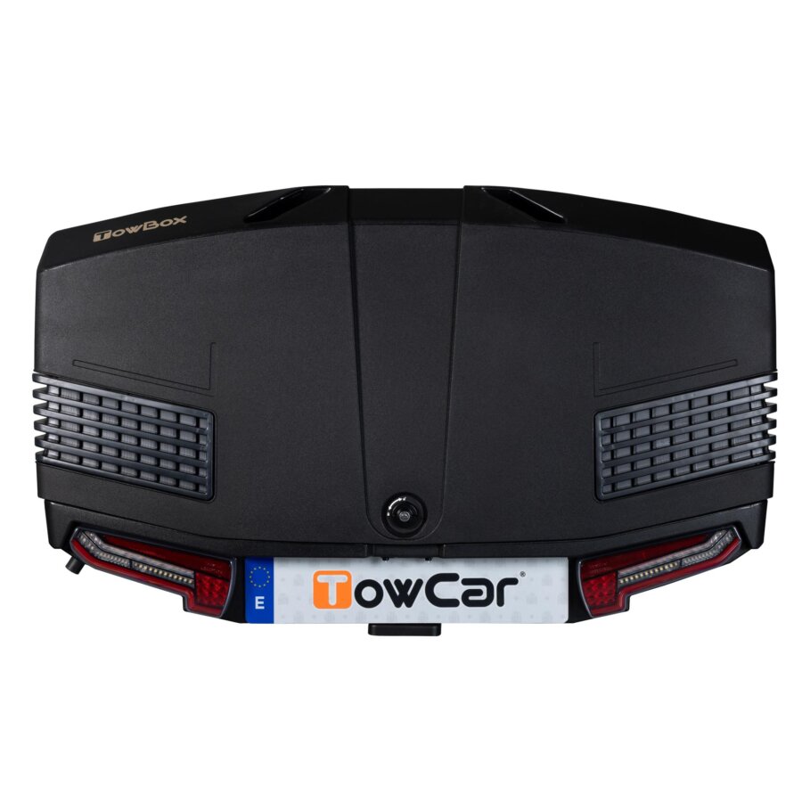 Baule gancio traino TOWCAR TowBox V3 nero