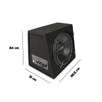 SPJ1200A Cassa Attiva Amplificata 600W Con Subwoofer 30cm - Diffusore Per Audio Professionale, XLR, MIC IN - Foto 4