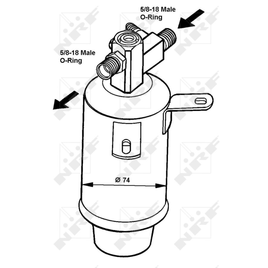Filtro disidratatore NRF 33018