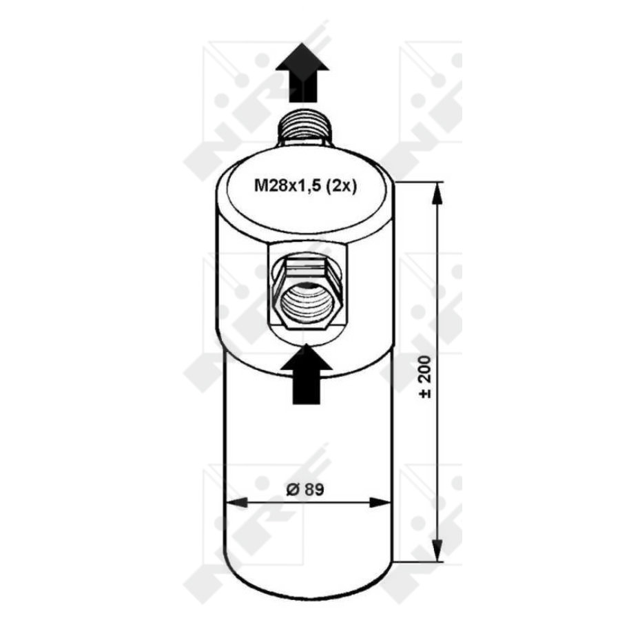 Filtro disidratatore NRF 33081 EASY FIT