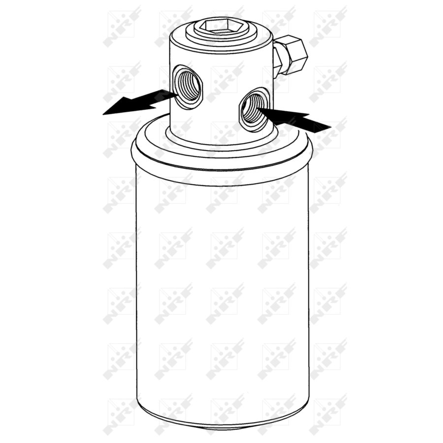 Filtro Disidratatore Clima Delphi TSP0175220, Asciugatore Per Aria Condizionata, Ricambio Auto Di Qualità - 3