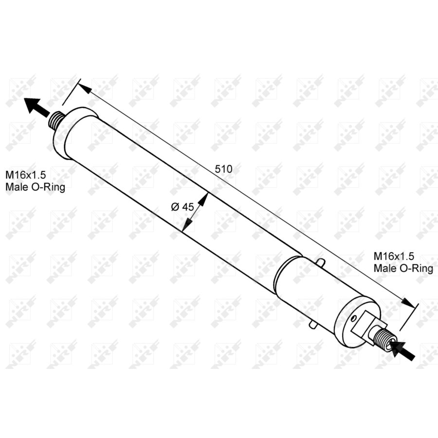 Filtro disidratatore NRF 33100