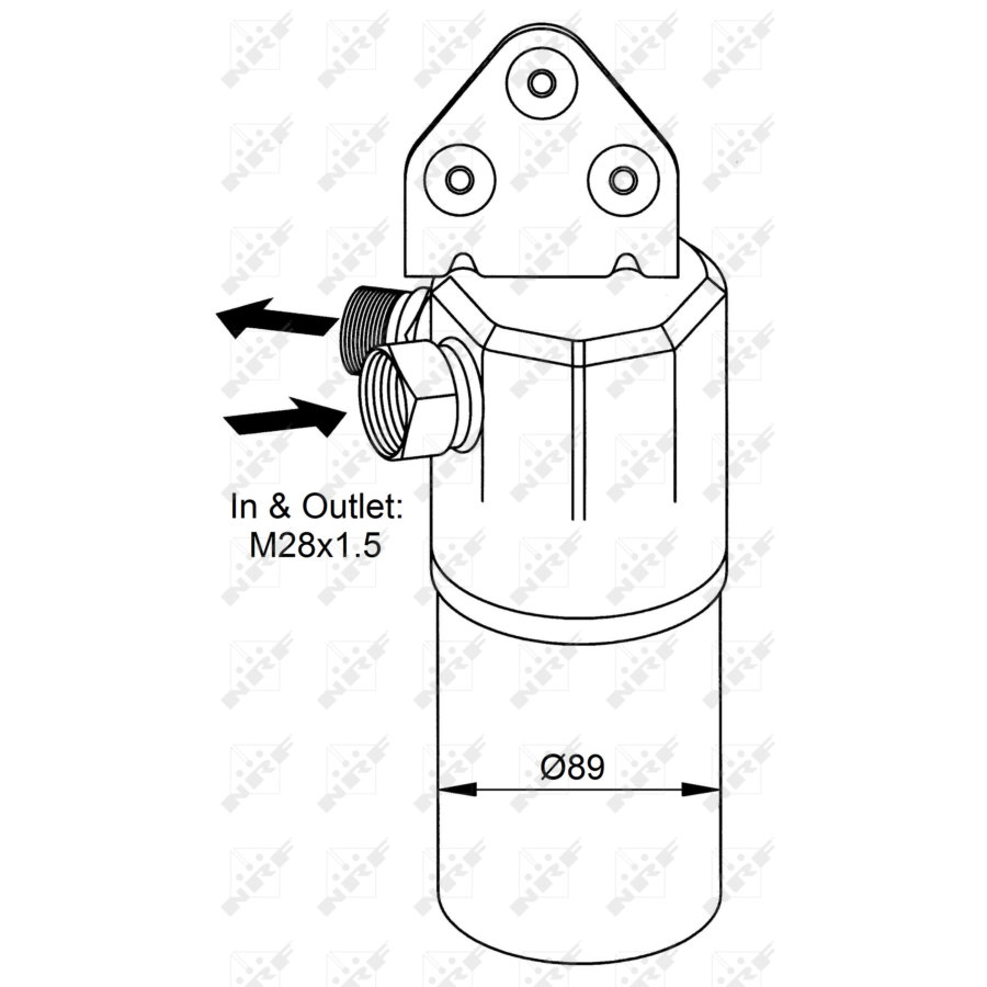Filtro disidratatore NRF 33131
