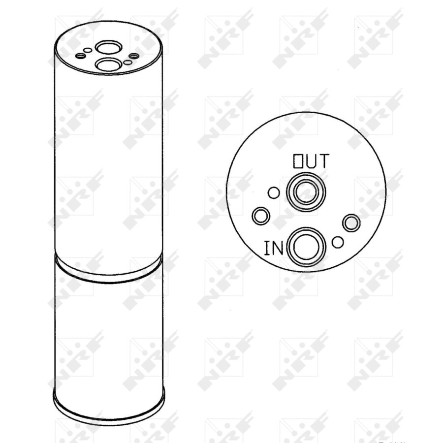 Filtro disidratatore NRF 33168