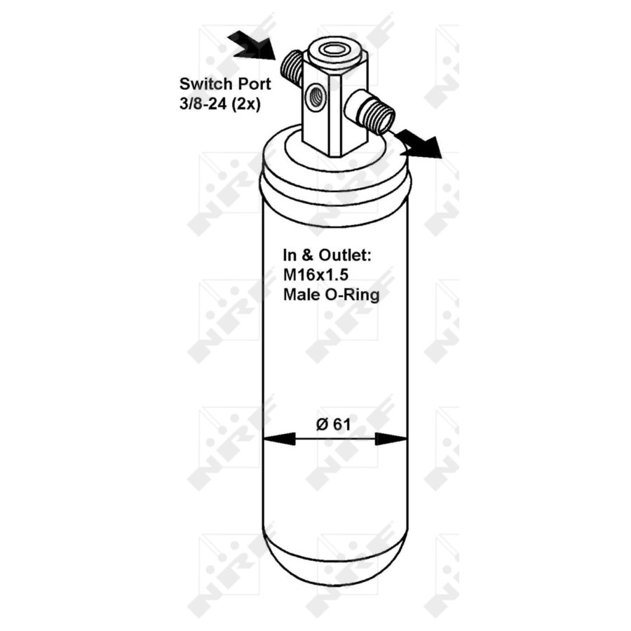 Liquido radiatore rosso -37° GOWELL 1 litro - Norauto