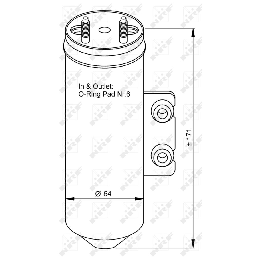 Filtro disidratatore NRF 33198