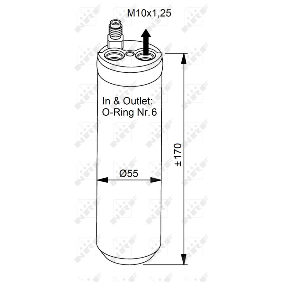Filtro disidratatore NRF 33206