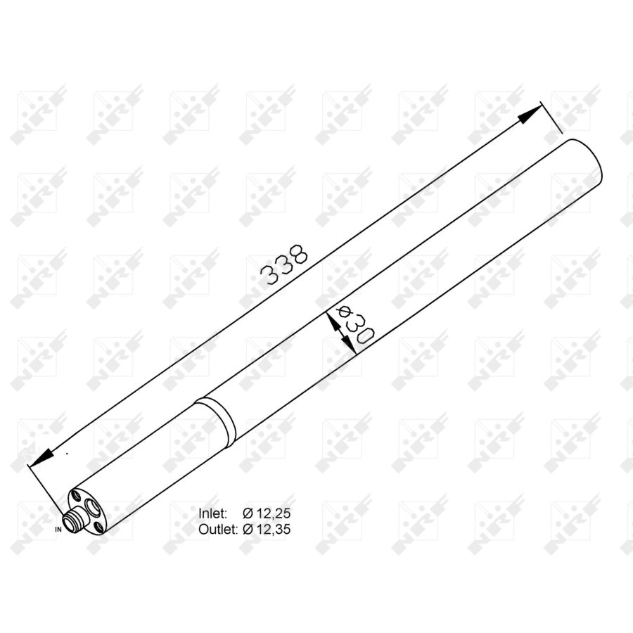 Filtro disidratatore NRF 33211 EASY FIT