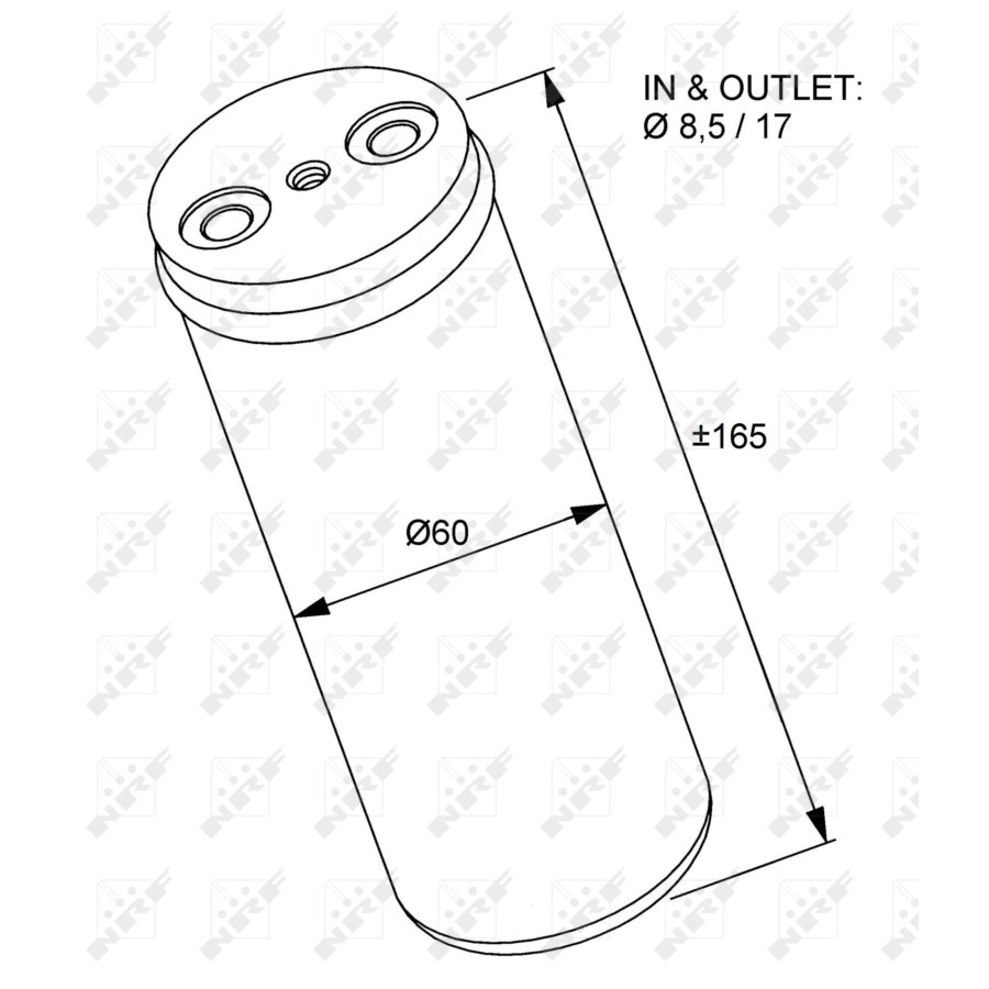Filtro disidratatore NRF 33233