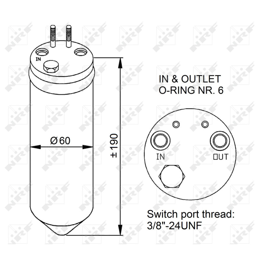Filtro disidratatore NRF 33256